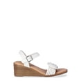 thumbnail image 6 of Time and Tru Women's Mid-Heel Knot Wedge Sandals, 6 of 6