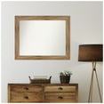 thumbnail image 3 of Amanti Art Custom Wall and Bathroom Mirror (31.5 x 39.5 in.), Owl Brown Frame, 3 of 7