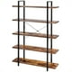 thumbnail image 1 of Costway Librería Industrial con 5 Niveles Estante con Estructura de Metal para Plantas Casa Oficina 119 x 32 x 178 cm, 1 of 9