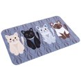 thumbnail image 6 of 80 x 50cm Cute Non Slip Doormat Bathroom Kitchen Floor Mat Soft Rug Carpet Home Decor #1, 6 of 8