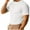 White, variant on Dovford Men's Ribbed Knit T-Shirts Short Sleeve Casual Crewneck Slim Fit Textured Pullover Tees