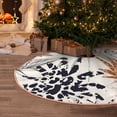 thumbnail image 5 of Haiem Tropical Leaves Pattern Christmas Tree Skirt Merry Christmas Party Christmas Tree Decoration,New Year Decorations-48", 5 of 6