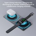 thumbnail image 4 of Magnetic 2-in-1 Wireless Charger Magsafe15W For Cell Phone Watch Wireless Charging, 4 of 4