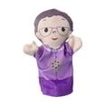 thumbnail image 3 of Figura de títere de mano suave, modelo de juguete para niños, regalo, títere de dedo, bromas para fiesta Abuela, 3 of 9