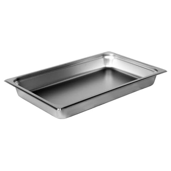 Soro Essentials- Full Size 2-1/2" Deep 24 Gauge Stainless Steel Anti-Jamming Steam Pan- Restaurant Steam Table Pan Commercial Catering Food Pan for Commercial Kitchen Supplies