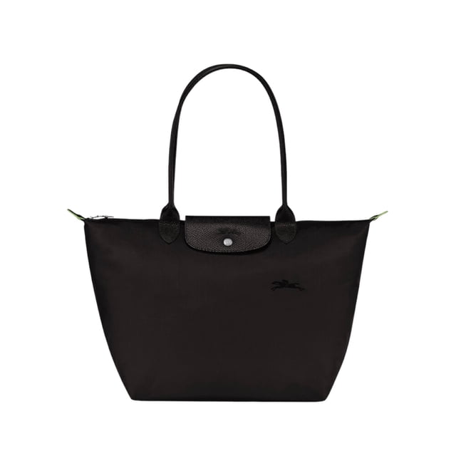 Bolso Tote Longchamp Le Pliage Green Negro