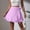 Pink, variant on BUIGTTKLOP Mini Skirts for Women Wrap Short Skirt High Waisted Beach A Line Skirt Soft Casual Ruffle Cute Skirts