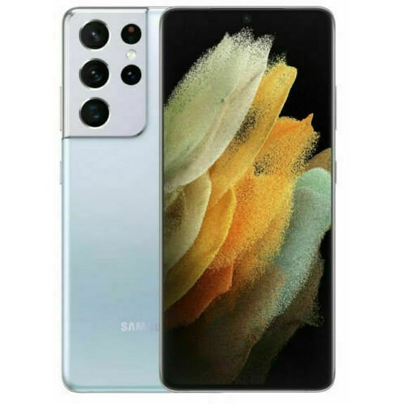 Pre-Owned Samsung Galaxy S21 Ultra 5G 128GB - Phantom Silver GSM Unlocked Grade B 