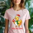 thumbnail image 5 of Holly Jolly Goose Shirt | Funny Goose Graphic Tee for Adults, Ash, Size 2XL, 5 of 6
