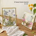 thumbnail image 2 of AmPm Vintage Metal Photo Frame Picture Frame, Glass Photo Frame Metal Floating Picture Frame, Gold Photo Frame Photo Display for Desk, Vertical, 5x7in/13x18cm, 2 of 7
