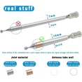 thumbnail image 3 of FM Radio Antenna, Ancable Indoor FM Telescopic Antenna 75 Ohm F Type Male Plug C, 3 of 5