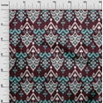 thumbnail image 2 of oneOone Organic Cotton Poplin Twill Fabric Damask Ikat Printed Fabric 1 Yard 42 Inch Wide, 2 of 4