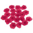 thumbnail image 4 of Baohd 20 Pieces Silk Rose Flower Head Bud DIY Craft Wedding Decor Hot Pink, 4 of 9