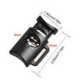 thumbnail image 4 of Maoww 10 Pieces Shoelaces Buckles Single-Hole Ends Clips Buckle Toggle Stoppers Plastic Cord Locks for Garments Rope Parts DIY, 4 of 6