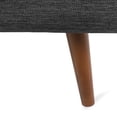 thumbnail image 5 of Noble House Marengo Sofa, Charcoal and Walnut Fabric, 5 of 8