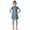 Sky Blue, variant on CAICJ98 Girls Metallic Crop Tops with Shiny Pleated Skirt 2 Pcs Set Kids Short Sleeve Sparkly Dance Disco Outfits (Silver,5-6 Years)