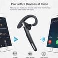thumbnail image 4 of Auriculares Bluetooth ICOMTOFIT inalámbricos V5.0 negros, 4 of 6