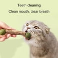 thumbnail image 3 of Double-Headed Catnip Sticks for Cats, 4.7 Inch Natural Wood Chew Toys for Kittens, Teeth Cleaning Toy, Interactive Indoor Play for Stress Relief 1Pack, 3 of 9
