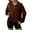 01-Red, variant on BiZtdJrK Half Zip Waffle Pullover Women Long Sleeve Solid Color Sweatshirts Oversized Workout Athletic Sweatshirt Khaki L