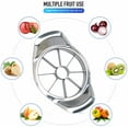 thumbnail image 4 of Artrylin Apple Slicer 8 Sharp Blades Stainless Steel Apple Cutter, Thoroughly-Cut Blade Design, Apple Divider for up to 4 inches, 4 of 6