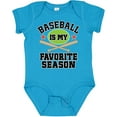 thumbnail image 3 of Inktastic Baseball Is My Favorite Season Boys or Girls Baby Bodysuit, 3 of 5