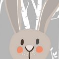 thumbnail image 1 of ziyahi Bear Fox Rabbit Oil Painting Cartoon Forest Animals Unframed Canvas Art HD Printed Oil Posters Drawing Pictures, 1 of 7