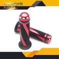 thumbnail image 4 of 1 par de empuñaduras de motocicleta, pieza profesional de modificación Simple, cubiertas de repuesto, accesorio de decoración para decoración de protección, uso rojo Inevent VI002068-01, 4 of 7