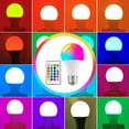 thumbnail image 6 of RGB LED Light Bulb Color Changing Remote Control Bar shop decorationationation 70X130MM 10W, 6 of 8