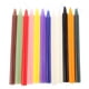 thumbnail image 4 of Velas de colores decorativas, velas cónicas, accesorios de velas románticas para festivales de bodas, 12 Uds., 4 of 8