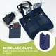 thumbnail image 4 of Uxcell Tiradores de Cremallera Puntas de Cuerda de Plástico Clips de Fin de Cordón para Cuerdas de Paracord Mochila Lazos de Cordón Azul Oscuro, 4 of 7