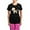 With Pink Pant, variant on CafePress - Cute Apricot Poodle Women's Dark Pajamas - Women's Short Sleeve Print T-Shirt and Pants Dark Cotton Pajama Set