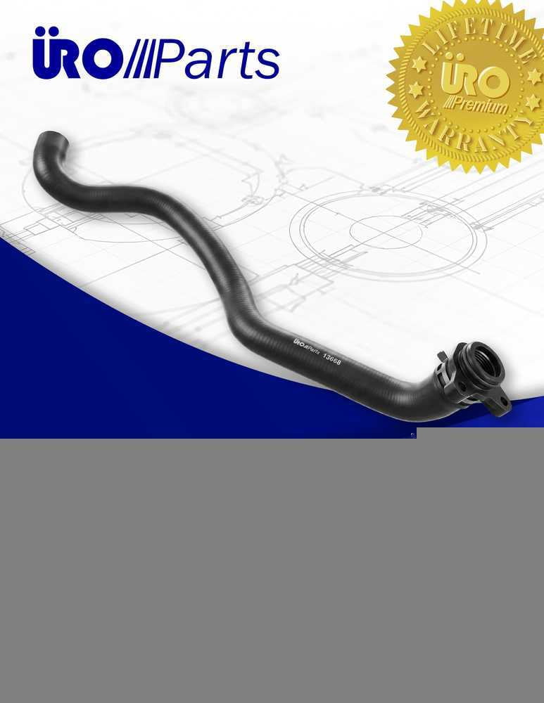 URO Parts URO-014180 HD Aluminum Connector, EPDM Synthetic Rubber