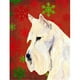 Carolines Treasures SS4737GF Écossais Terrier Rouge Vert Flocons de Neige Vacances Drapeau de Noël Jardin – image 1 sur 3