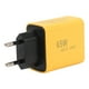 thumbnail image 5 of Bloque de Carga USB C, Adaptador de Corriente de 3 Puertos PD 65W, Enchufe de Pared QC3.0 en Carga Rápida USB Único Tipo C Dual para ios para Teléfonos ios 15, 14, 13, 13, 13, 13,, 5 of 7
