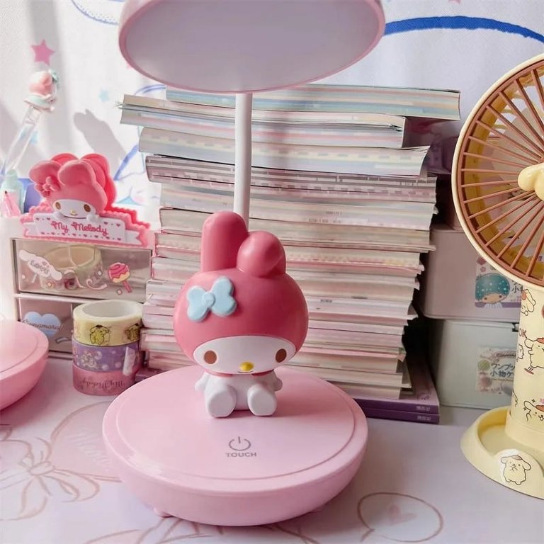 Kawaii Sanrio Led Night Light Hello Kitty My Melody Cinnamoroll
