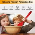 thumbnail image 4 of Utensilios de cocina Set-2 piezas de utensilios de cocina,Juego de utensilios de cocina de silicona resistente al calor, 4 of 5