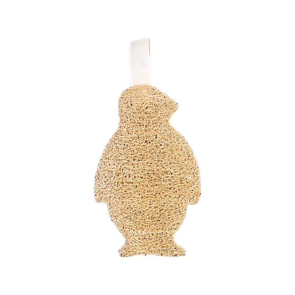 Travel Loofah Sponge for Women & Men, Natural Shower Exfoliating Body Scrubber for Deep Clean, Quick-Drying, Lightweight Travel Sponge, Rich Lather