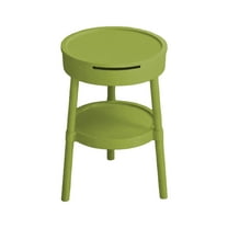 Kraoden Modern Multifunctional Side Table, Coffee Table with Drawer, Storage Shelf, Bedside Table, Study Desk for Living Room, Bedroom, Office, Easy Assembly and Maintenance