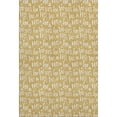 thumbnail image 2 of Addison Rugs Mayfield Premium Machine Washable Transitional Holiday Gold Rectangle Rug, 2'6" x 3'10", 2 of 7