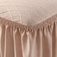 thumbnail image 4 of Jacquard Chair Covers with Ruffles Removable Washable Universal Stretch Chair Seat Slipcovers Protector for Dining Room Banquet, berry, 4 of 5