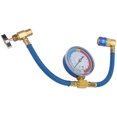 thumbnail image 4 of A/C Pressure Gauge, Fluoridize Single Valve 0-250psi Refrigerant Pressure Meter Plastic And Metal  For Automobile, 4 of 8