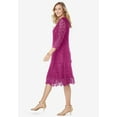 thumbnail image 3 of Jessica London Women's Plus Size Lace Fit & Flare Dress, 3 of 5