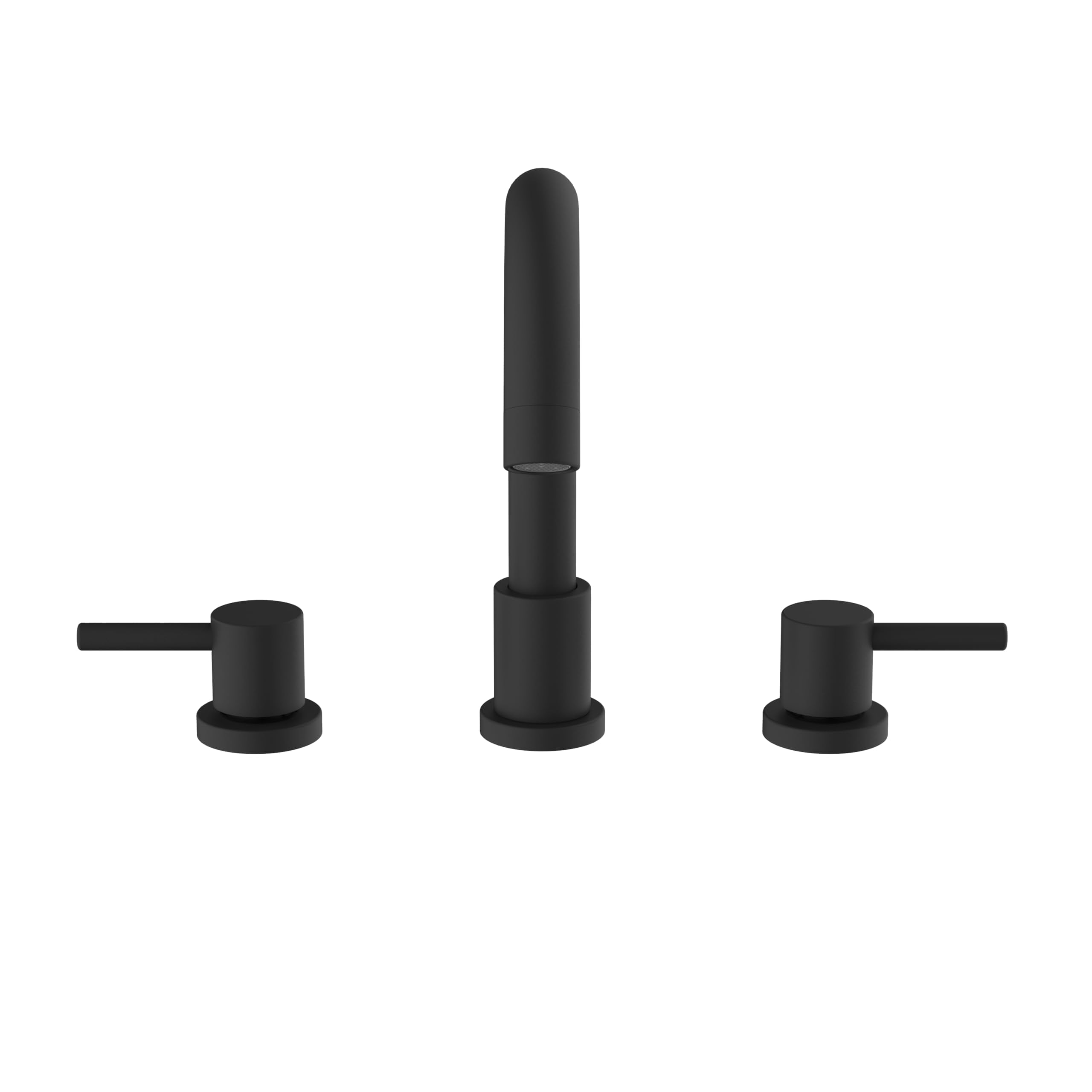 8 inch Widespread Bathroom Faucet, Bathroom Sink Faucet with Pop-up Drain and Supply Lines, Two Handles, 360 Degree Swivel Sink Faucet for Bathroom Sink Vanity RV Farmhouse Sink
