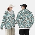 thumbnail image 5 of Fotbe Flowers In Vintage Men's Women's UPF 50+ Sun Protection Jacket Hooded Cooling Shirt with Pockets Hiking Outdoor Performance-XX-Large, 5 of 8