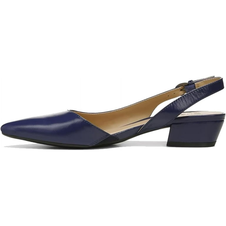 Naturalizer Women's Banks Slingback Pumps Haven Blue Leather