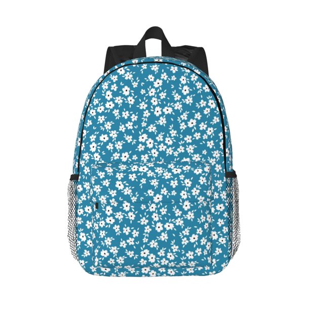 Easygdp Beautiful Floral Mochila Ligera de 15 Pulgadas para Estudiantes, Mochila Cómoda para la Escuela y Viajes, Correas Ajustables
