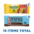 thumbnail image 3 of CLIF BAR Minis Energy Bars & belVita Crunchy Breakfast Biscuits, Snack Variety Pack, 15 Snack Packs, 3 of 12