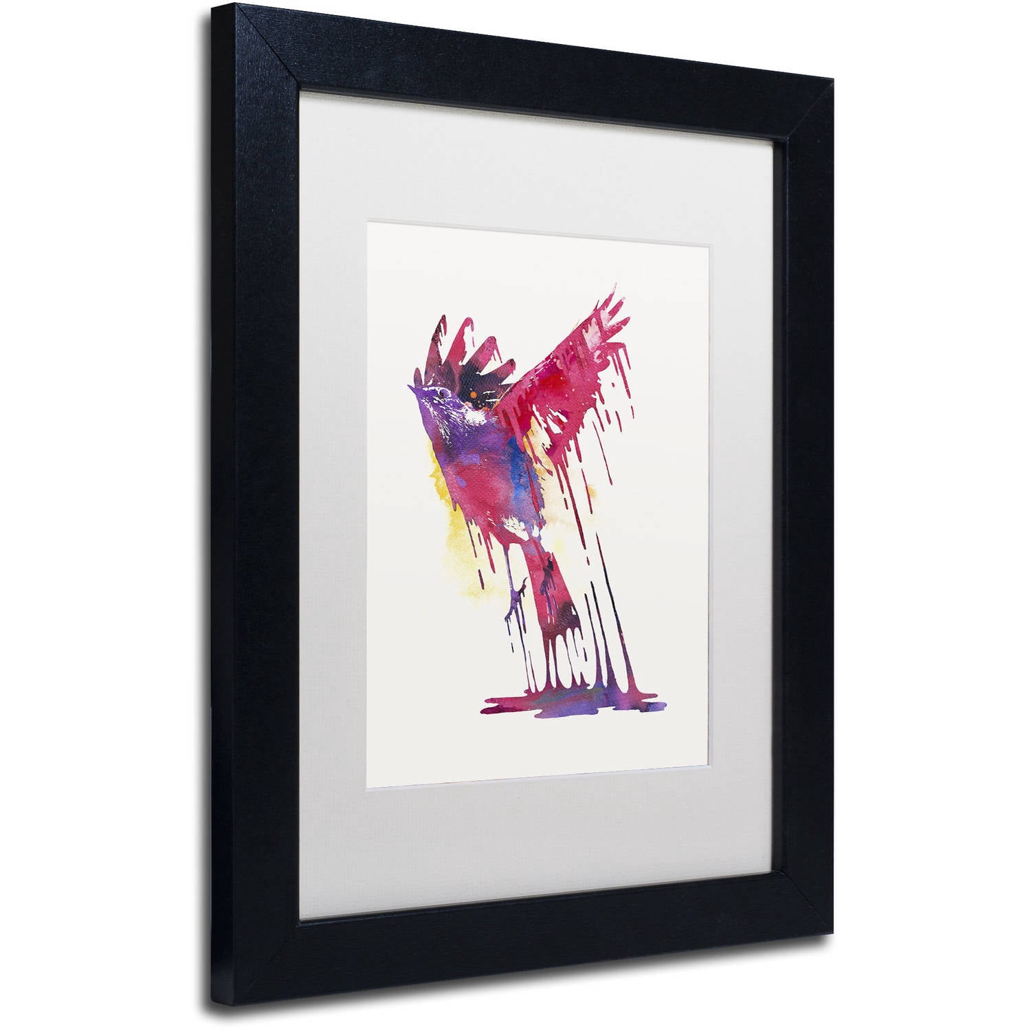 Trademark Fine Art 'The Great Emerge' Canvas Art by Robert Farkas, White Matte, Black Frame