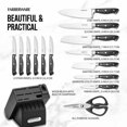 thumbnail image 3 of Farberware 15pc Forged Knife Block, 3 of 4