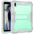 thumbnail image 2 of Feishell Case for Apple iPad 10th Generation 10.9 inch (2022),Three Layer Protection Shockproof Hybrid Armor Heavy Duty Rugged Kickstand Protective Cover with Built-in Pencil Holder,Green, 2 of 8